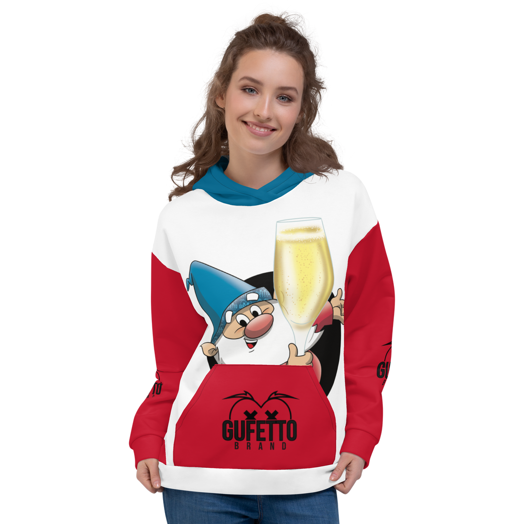 Felpa con cappuccio Uomo/Donna PROSECCOLO NEW - Gufetto Brand