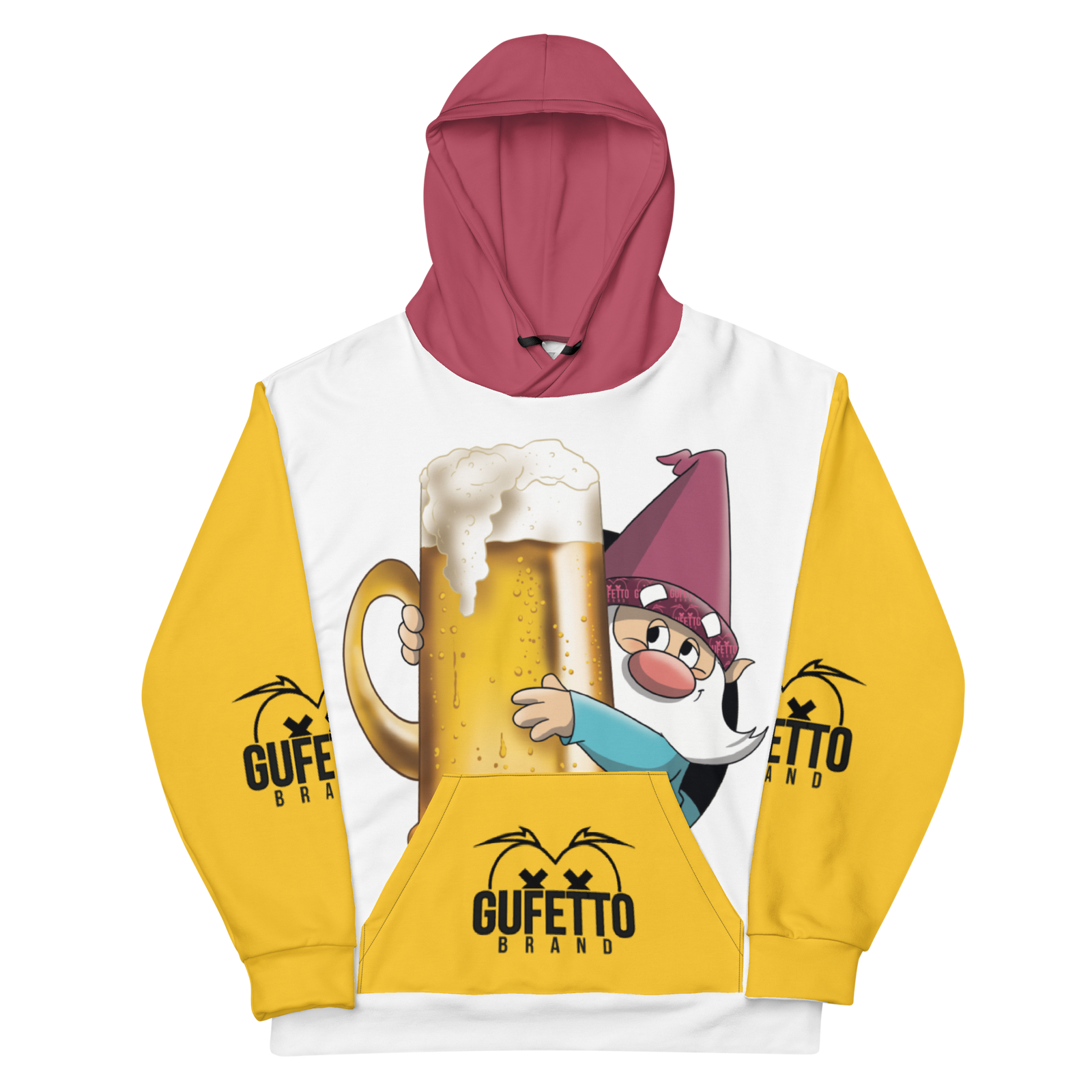 Felpa con cappuccio Uomo/Donna BIRROLO NEW - Gufetto Brand