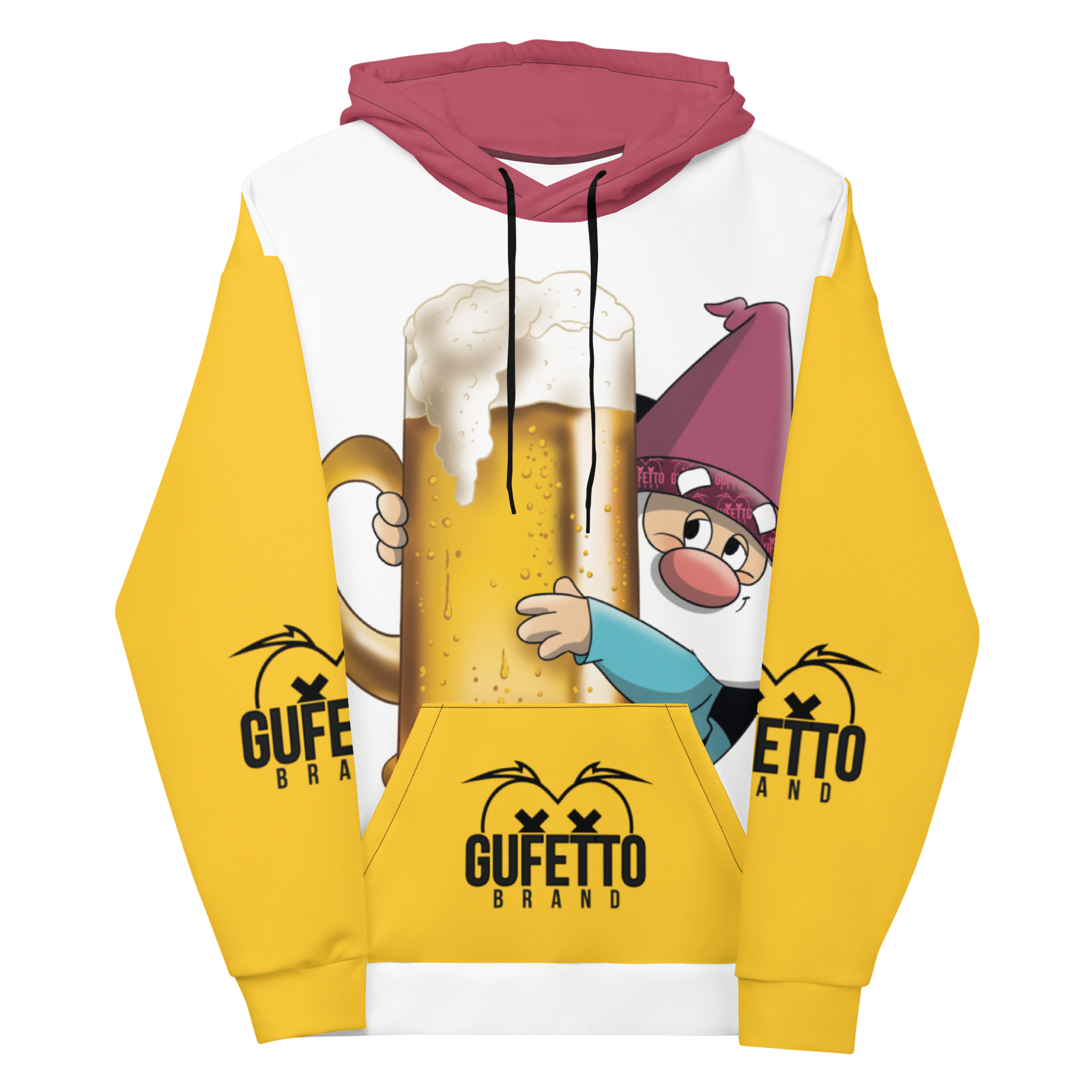 Felpa con cappuccio Uomo/Donna BIRROLO NEW - Gufetto Brand