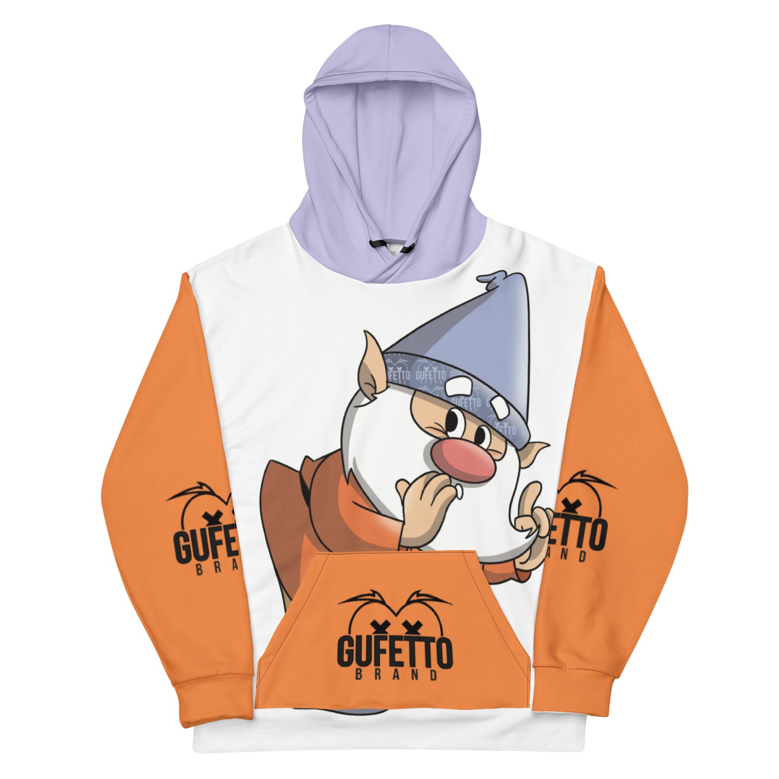 Felpa con cappuccio Uomo/Donna PETTEGOLO - Gufetto Brand