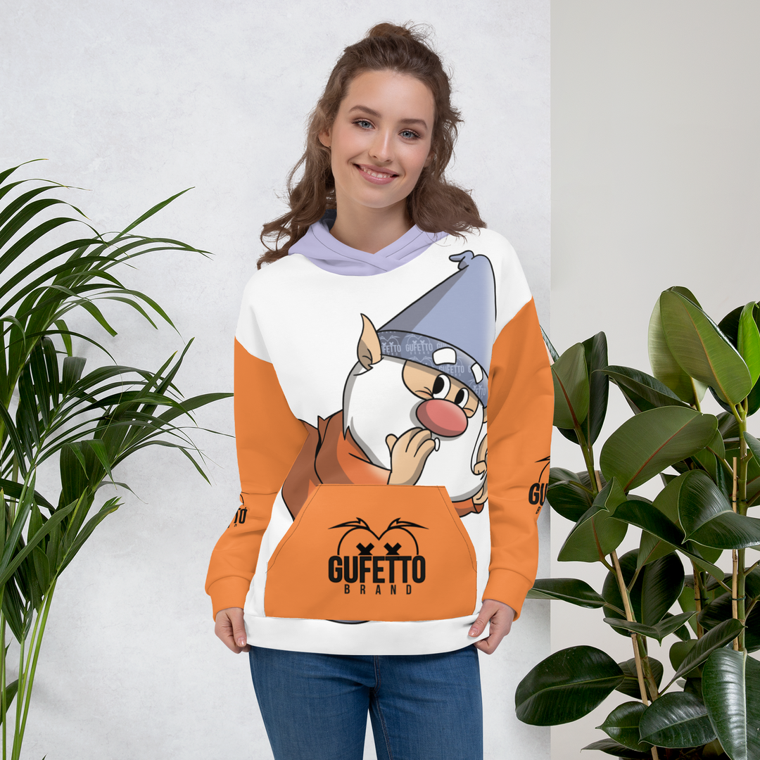 Felpa con cappuccio Uomo/Donna PETTEGOLO - Gufetto Brand