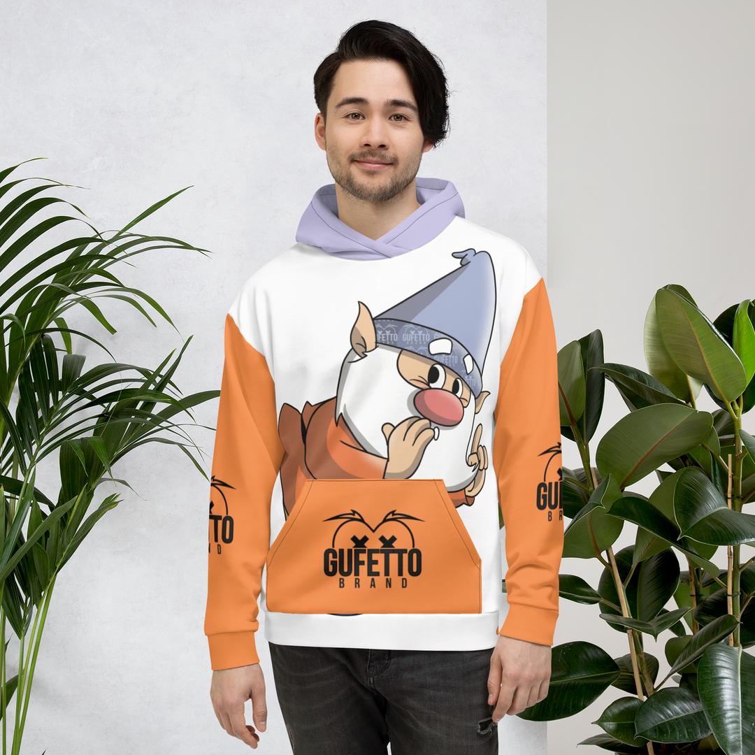 Felpa con cappuccio Uomo/Donna PETTEGOLO - Gufetto Brand