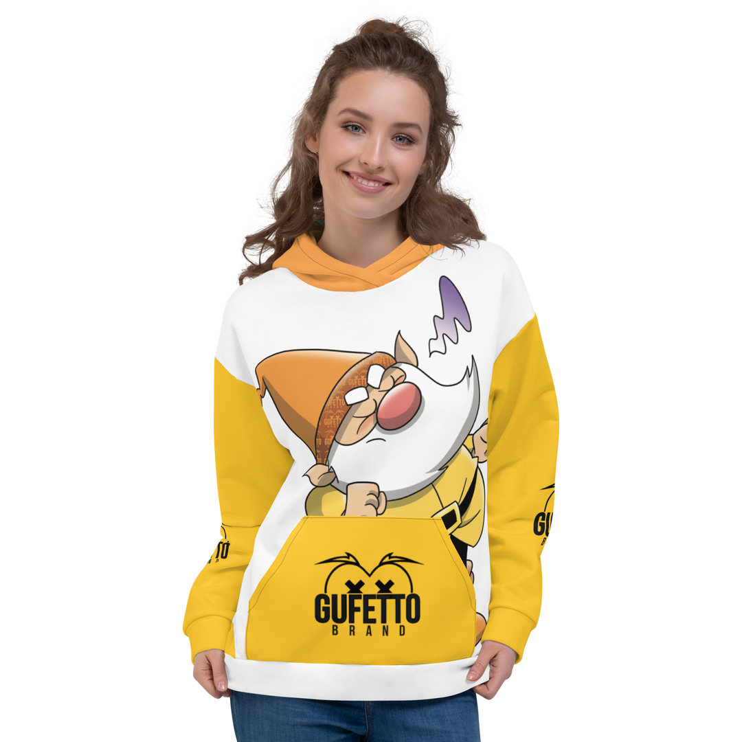 Felpa con cappuccio Uomo/Donna PERMALOSOLO - Gufetto Brand