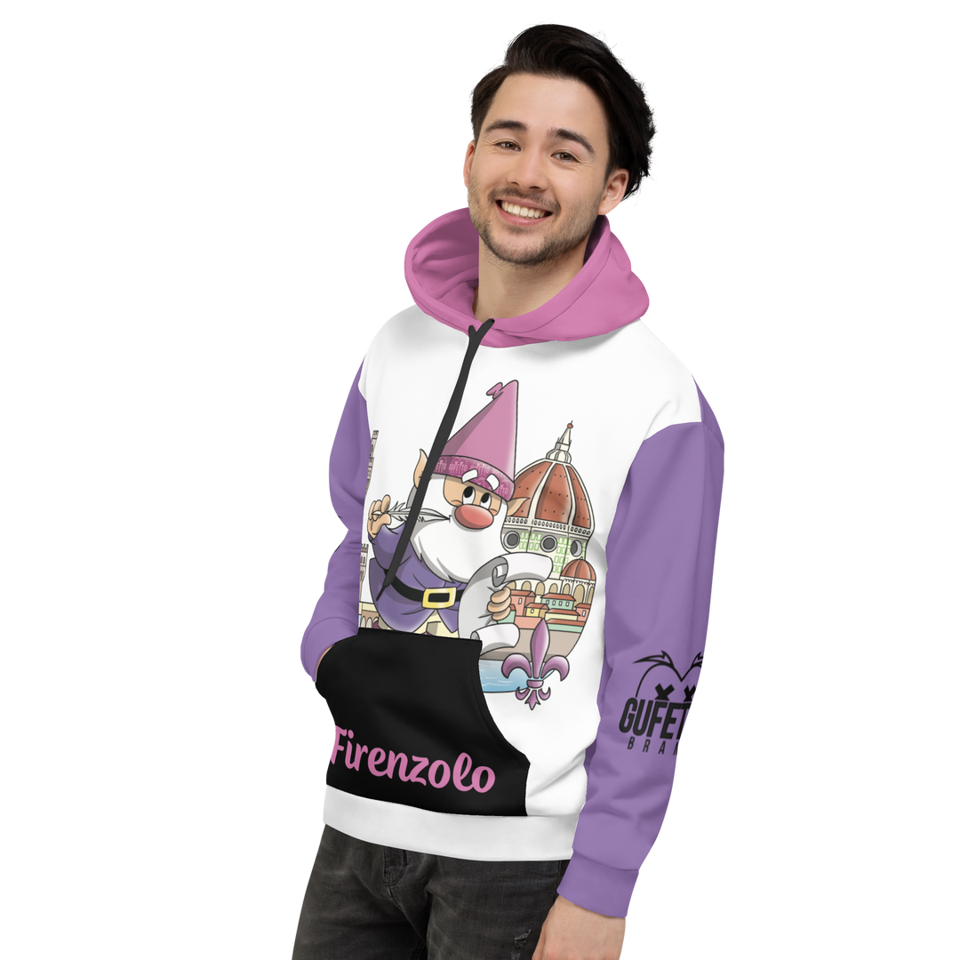 Felpa con cappuccio Uomo/Donna FIRENZOLO - Gufetto Brand