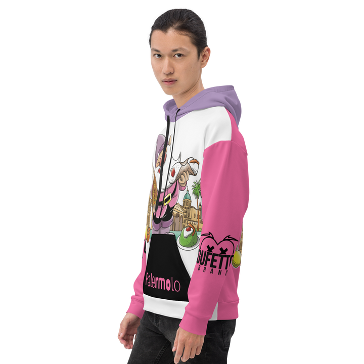 Felpa con cappuccio Unisex Uomo/Donna PALERMOLO - Gufetto Brand