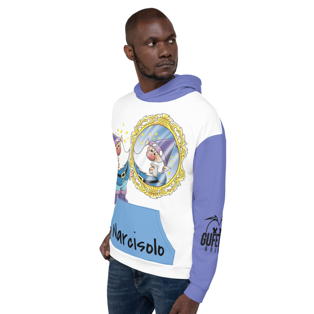 Felpa con cappuccio Uomo/Donna NARCISOLO - Gufetto Brand