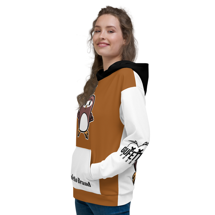 Felpa con cappuccio Uomo/Donna GUFETTO FUCK - Gufetto Brand