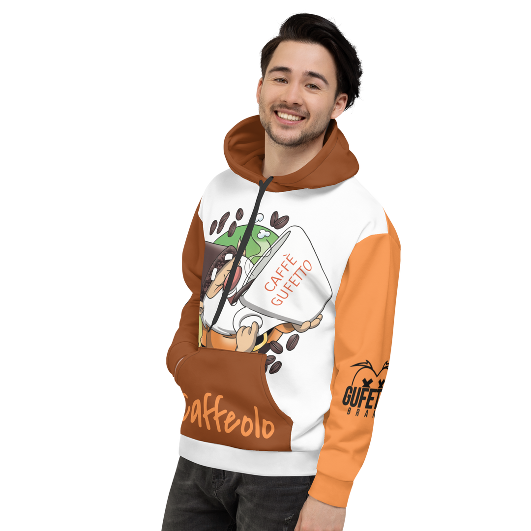 Felpa con cappuccio Uomo/Donna CAFFEOLO 2 - Gufetto Brand