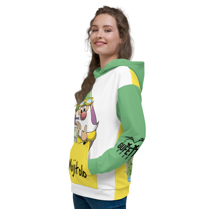 Felpa con cappuccio Uomo/Donna MOJITOLO 2 - Gufetto Brand