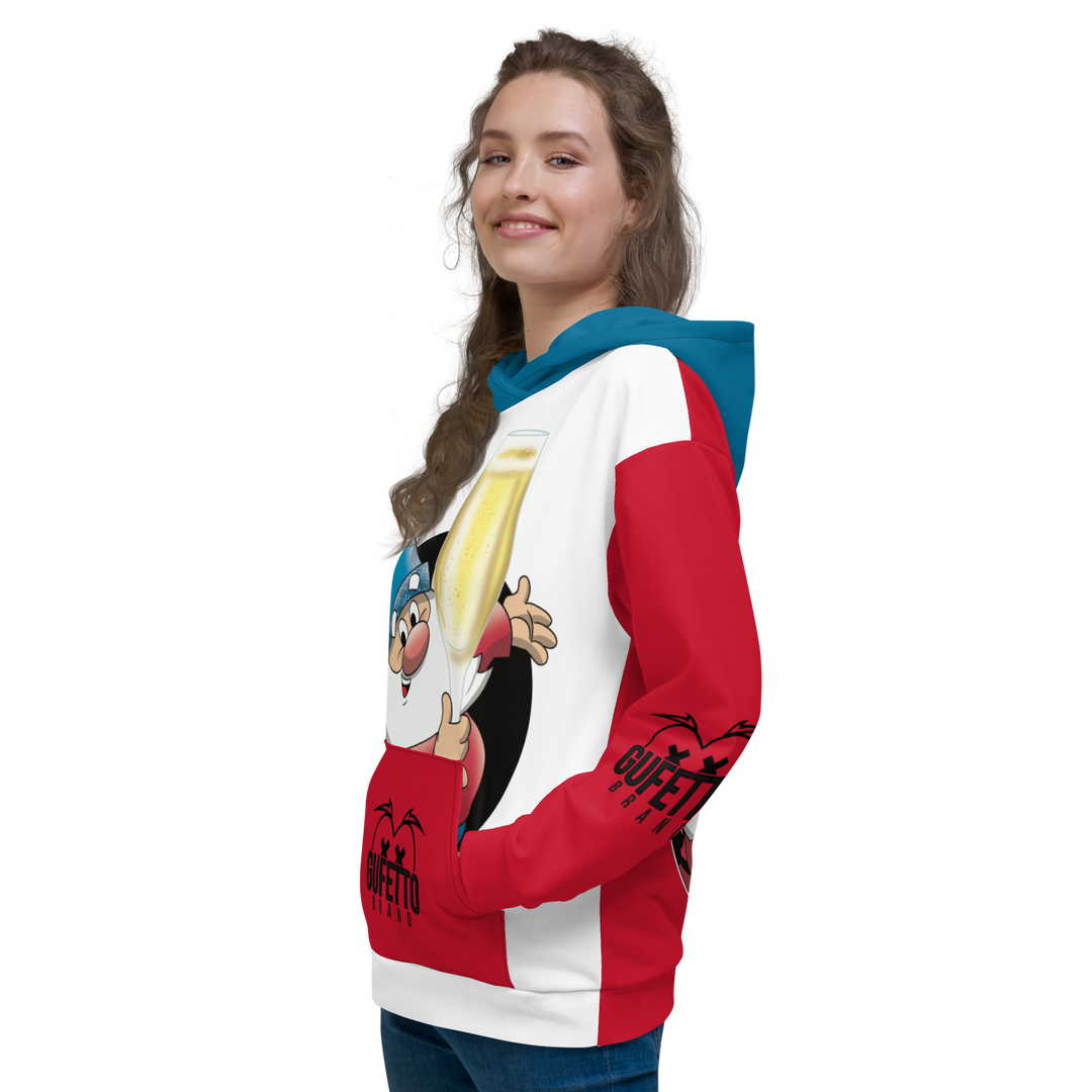 Felpa con cappuccio Uomo/Donna PROSECCOLO NEW - Gufetto Brand