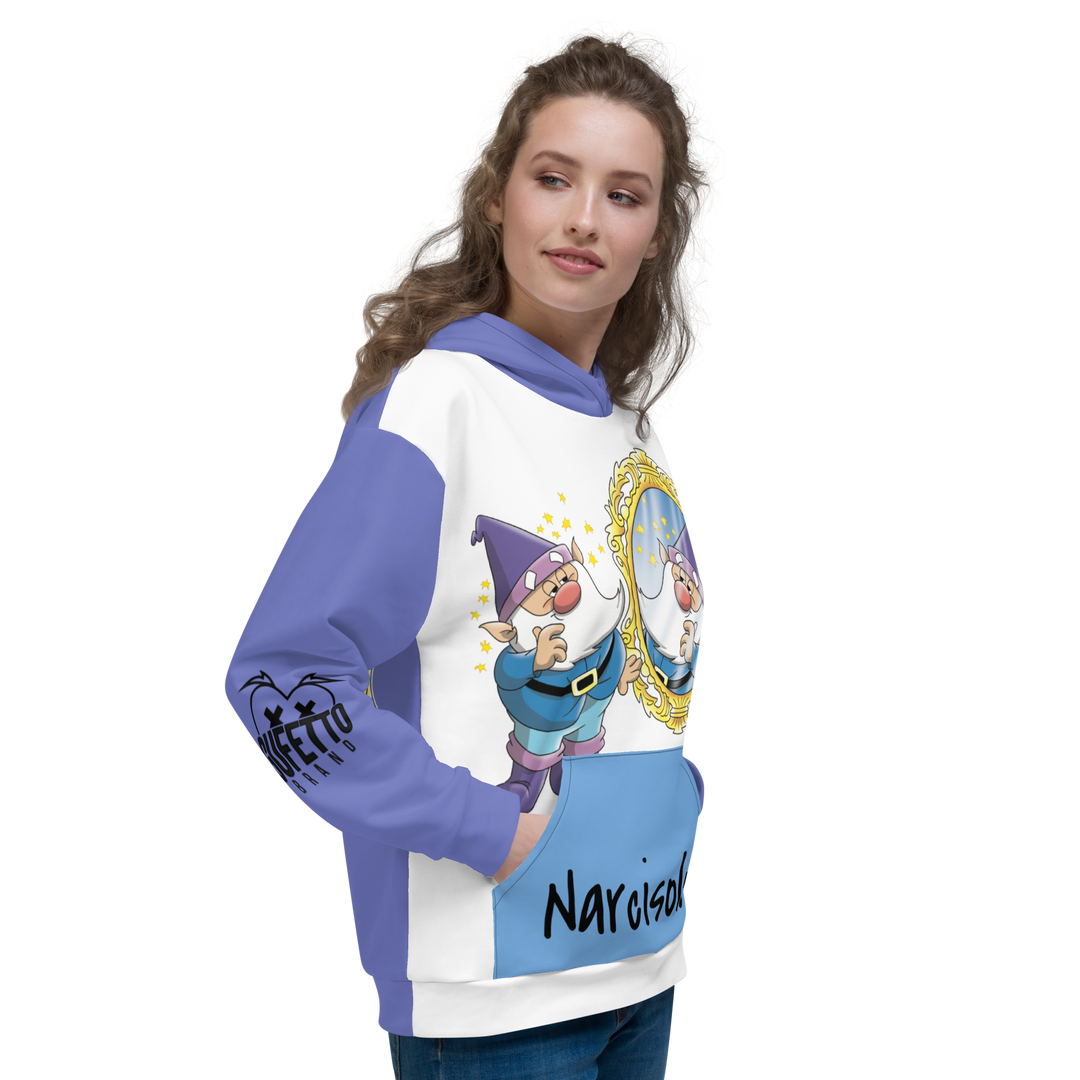 Felpa con cappuccio Uomo/Donna NARCISOLO - Gufetto Brand