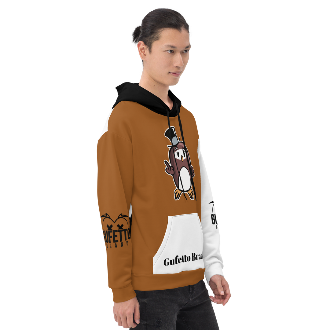 Felpa con cappuccio Uomo/Donna GUFETTO FUCK - Gufetto Brand