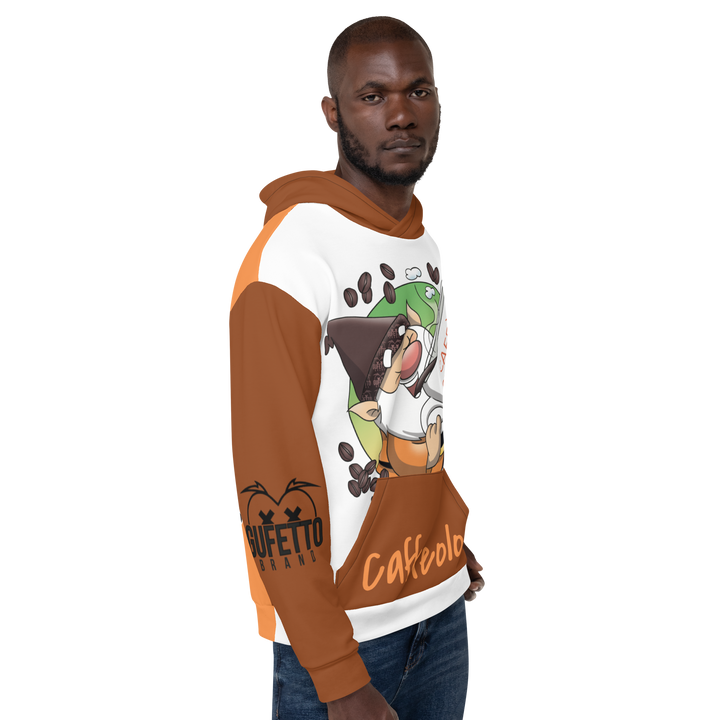 Felpa con cappuccio Uomo/Donna CAFFEOLO 2 - Gufetto Brand