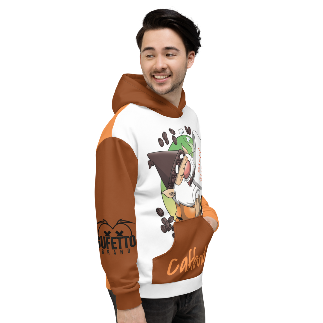 Felpa con cappuccio Uomo/Donna CAFFEOLO 2 - Gufetto Brand