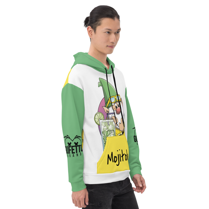 Felpa con cappuccio Uomo/Donna MOJITOLO 2 - Gufetto Brand