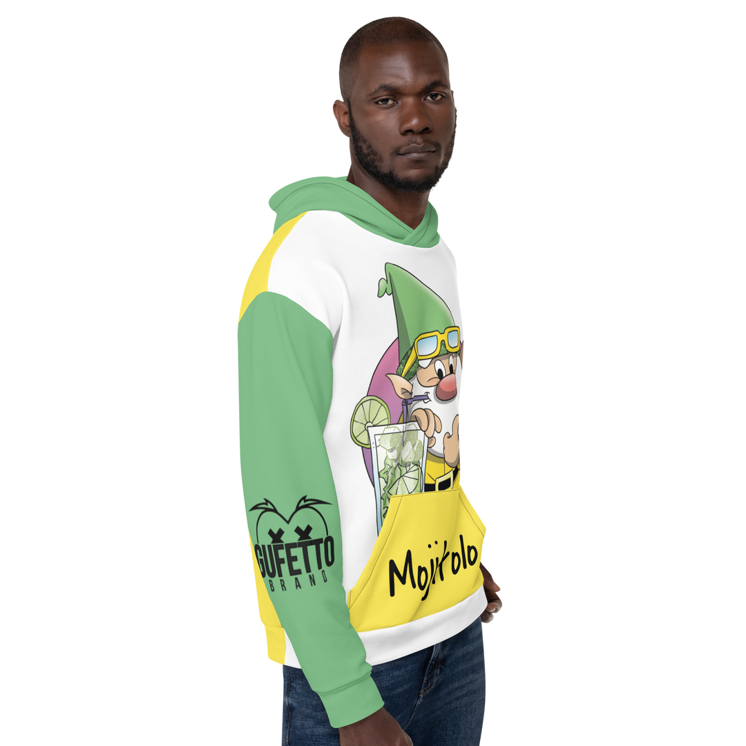 Felpa con cappuccio Uomo/Donna MOJITOLO 2 - Gufetto Brand