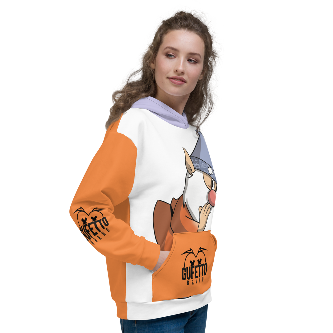 Felpa con cappuccio Uomo/Donna PETTEGOLO - Gufetto Brand