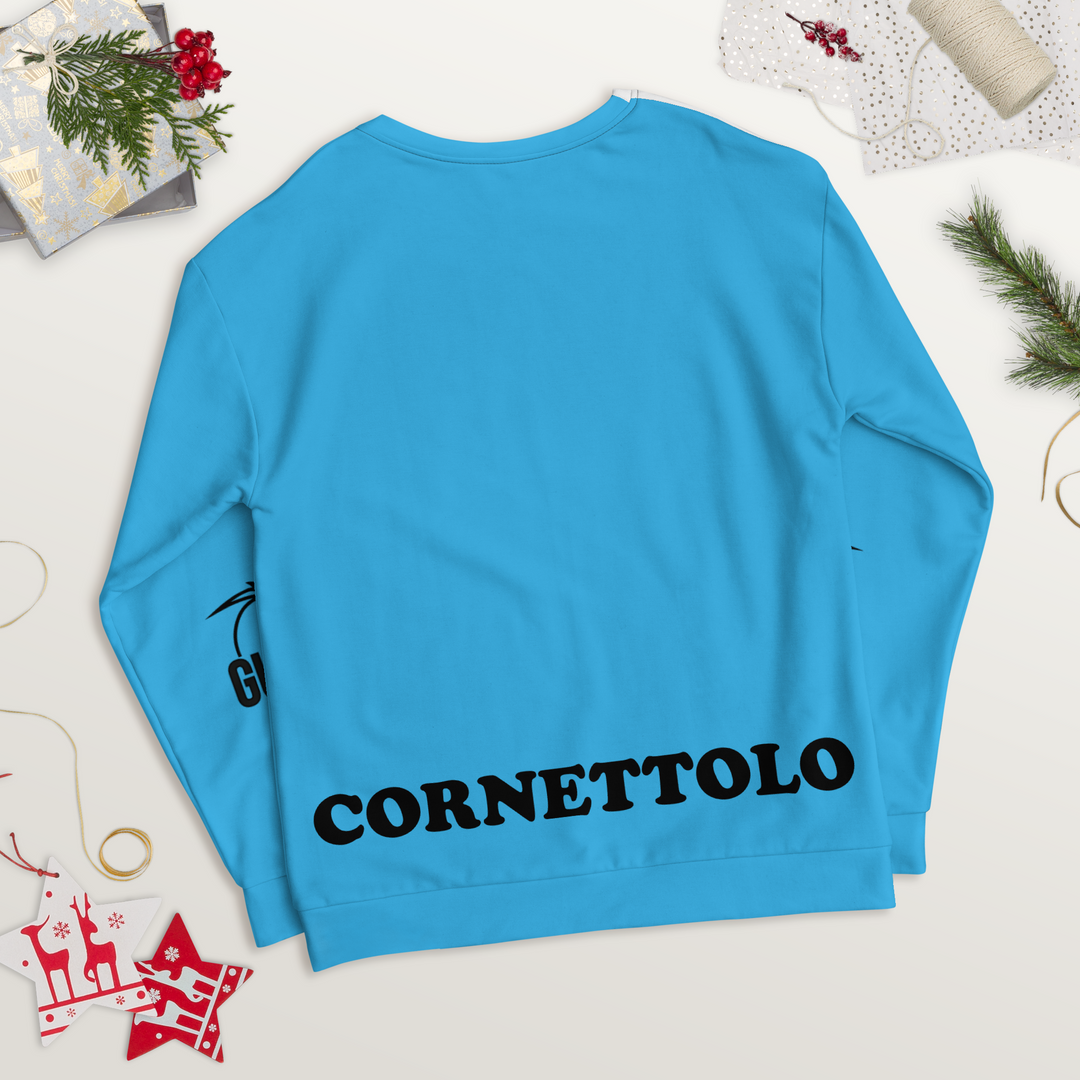 Felpa unisex Uomo/Donna CORNETTOLO - Gufetto Brand