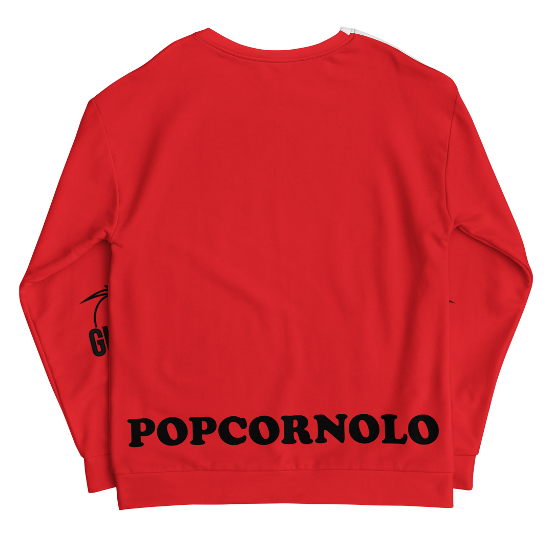 Felpa unisex Uomo/Donna POPCORNOLO - Gufetto Brand