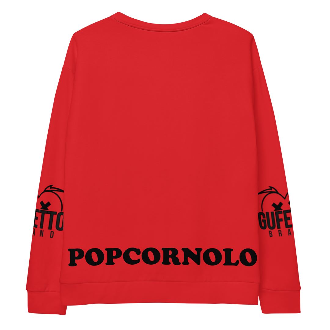 Felpa unisex Uomo/Donna POPCORNOLO - Gufetto Brand