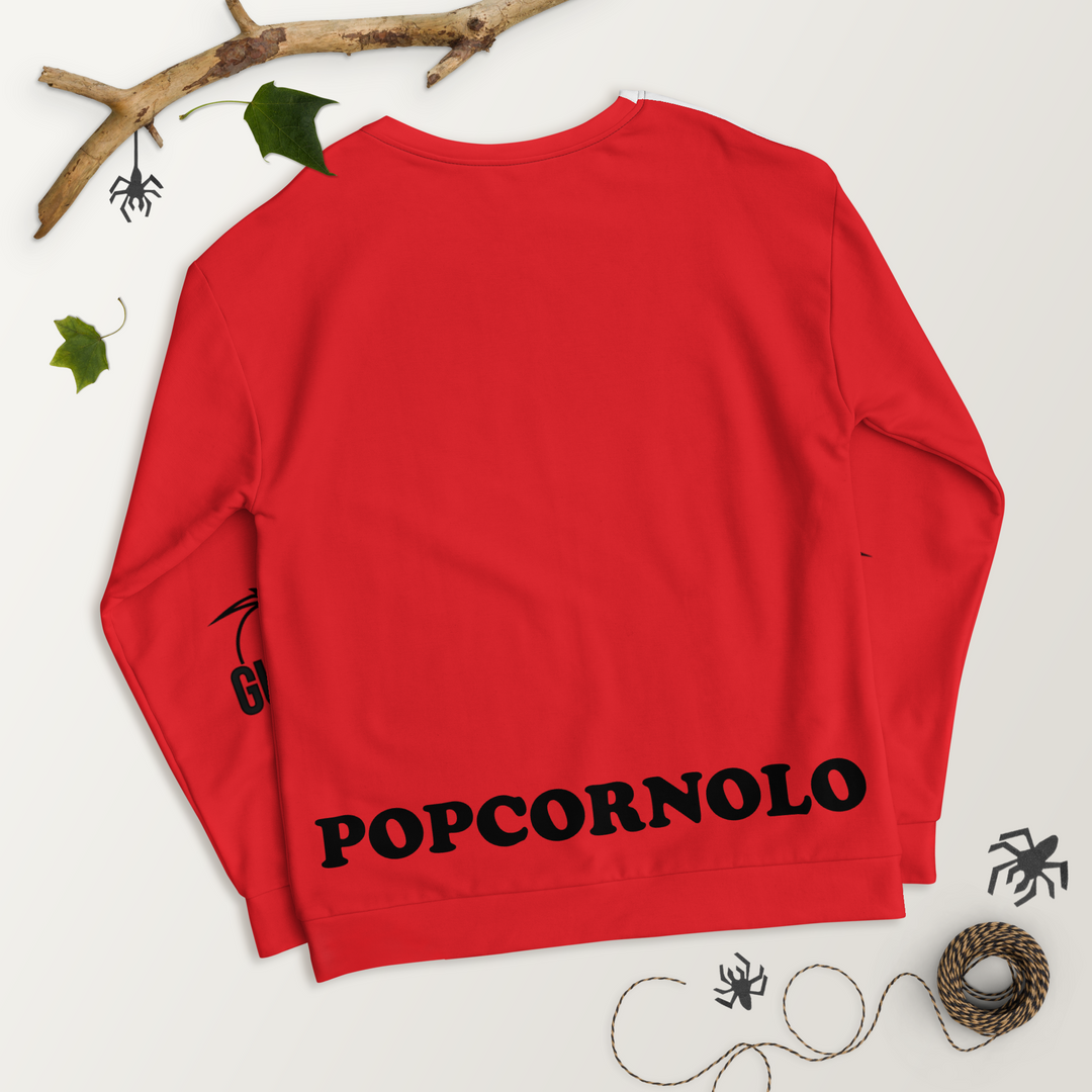 Felpa unisex Uomo/Donna POPCORNOLO - Gufetto Brand