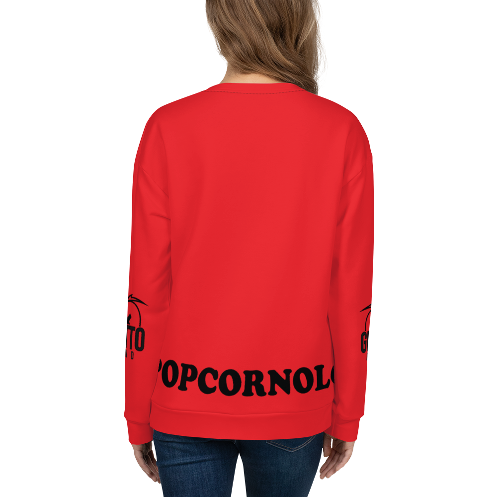 Felpa unisex Uomo/Donna POPCORNOLO - Gufetto Brand