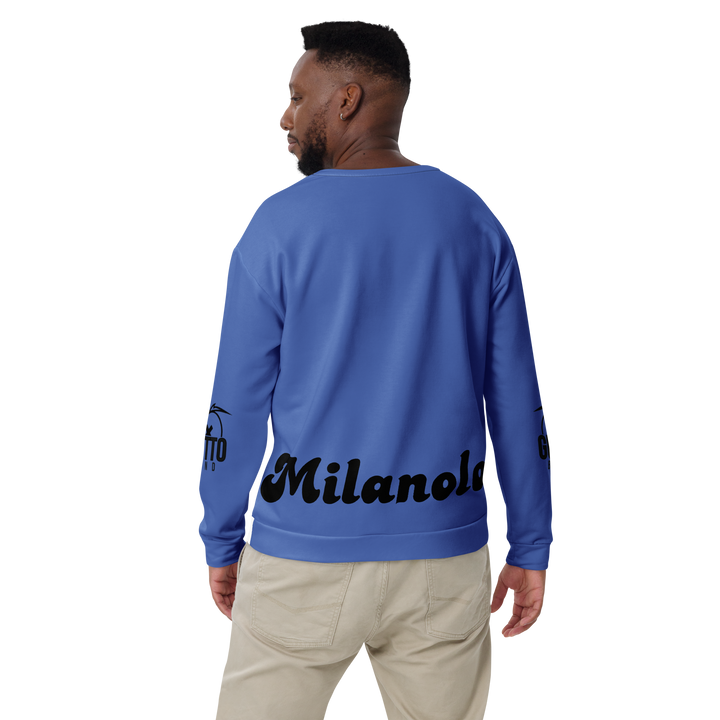 Felpa unisex Uomo/Donna MILANOLO - Gufetto Brand