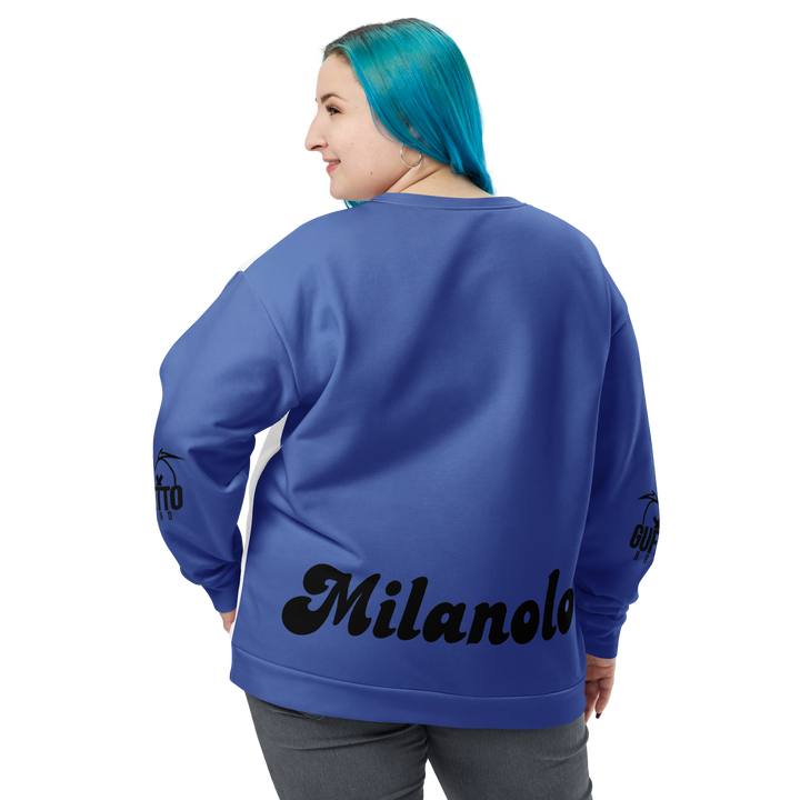 Felpa unisex Uomo/Donna MILANOLO - Gufetto Brand