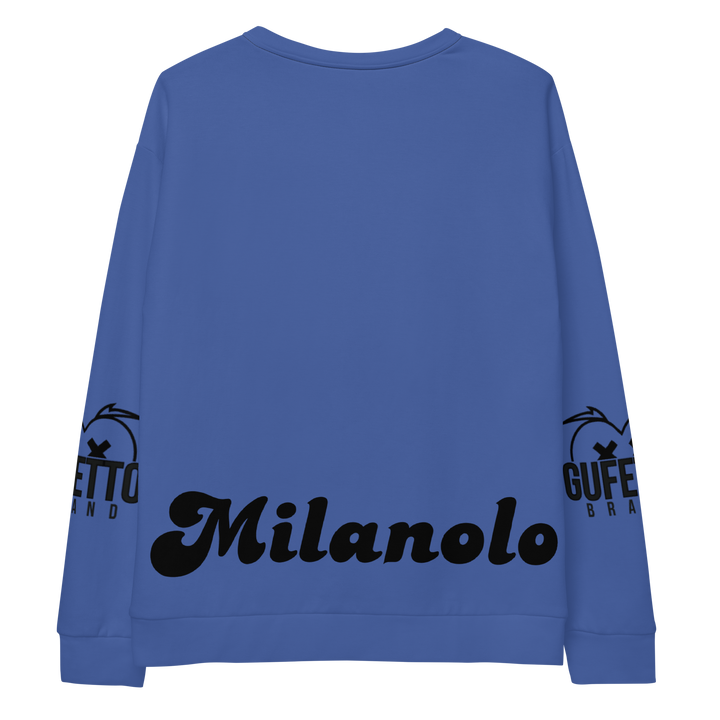 Felpa unisex Uomo/Donna MILANOLO - Gufetto Brand