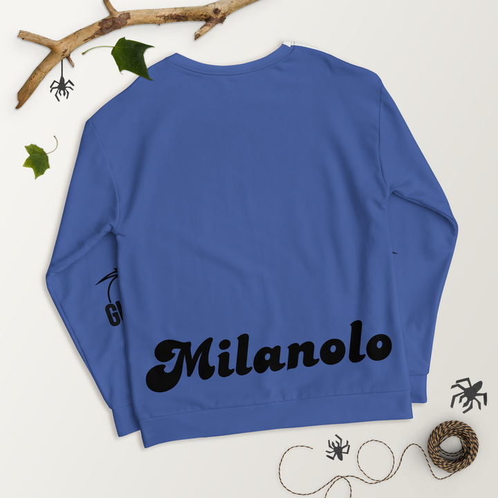 Felpa unisex Uomo/Donna MILANOLO - Gufetto Brand