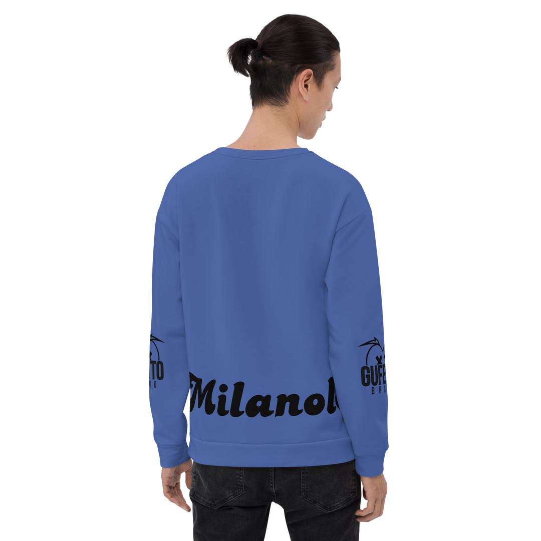 Felpa unisex Uomo/Donna MILANOLO - Gufetto Brand