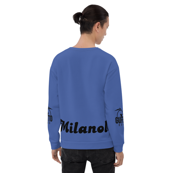 Felpa unisex Uomo/Donna MILANOLO - Gufetto Brand