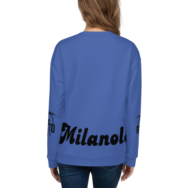 Felpa unisex Uomo/Donna MILANOLO - Gufetto Brand