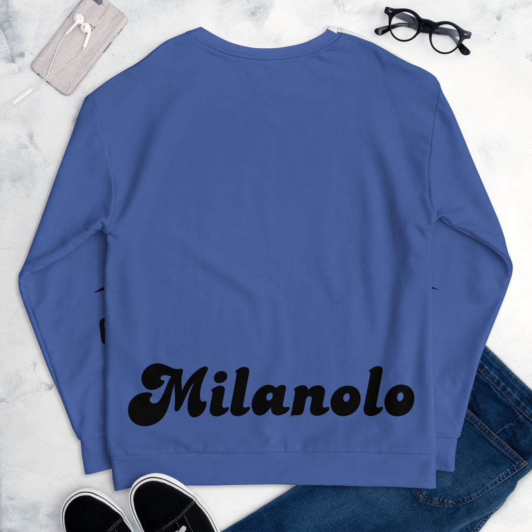 Felpa unisex Uomo/Donna MILANOLO - Gufetto Brand