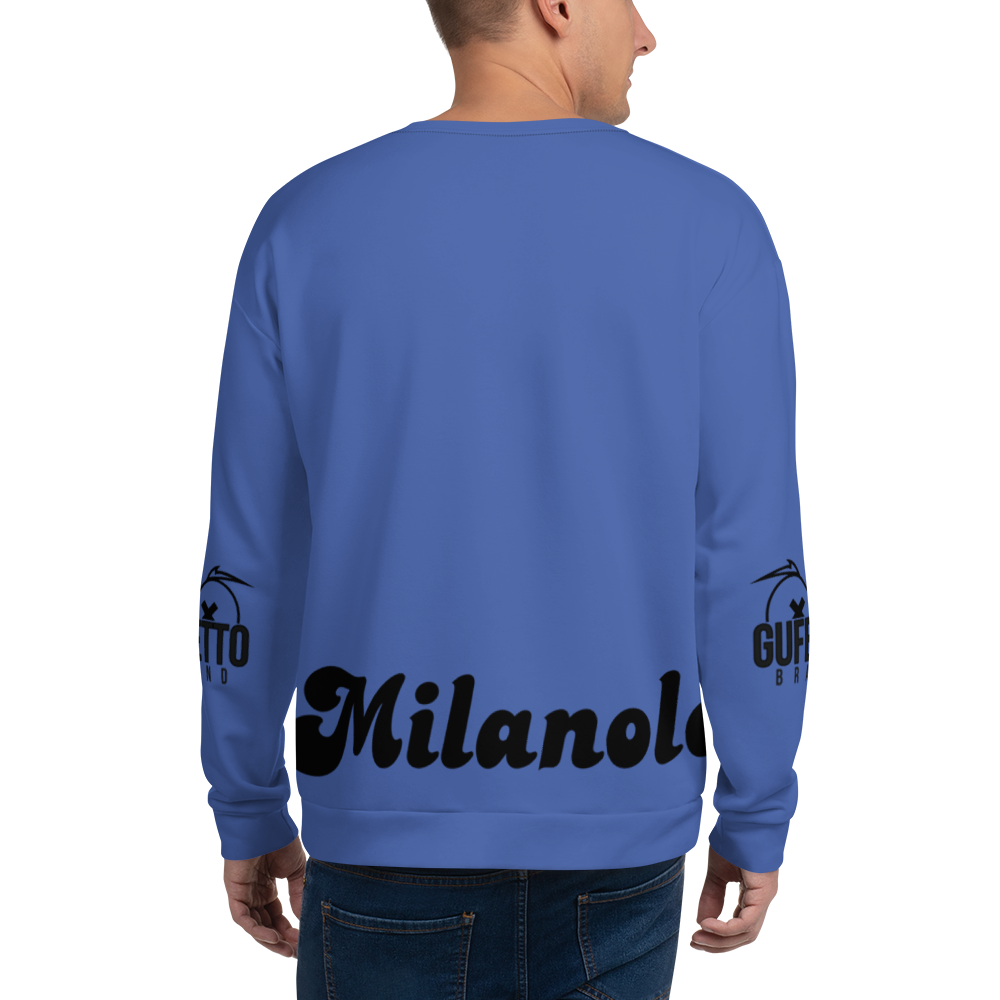 Felpa unisex Uomo/Donna MILANOLO - Gufetto Brand