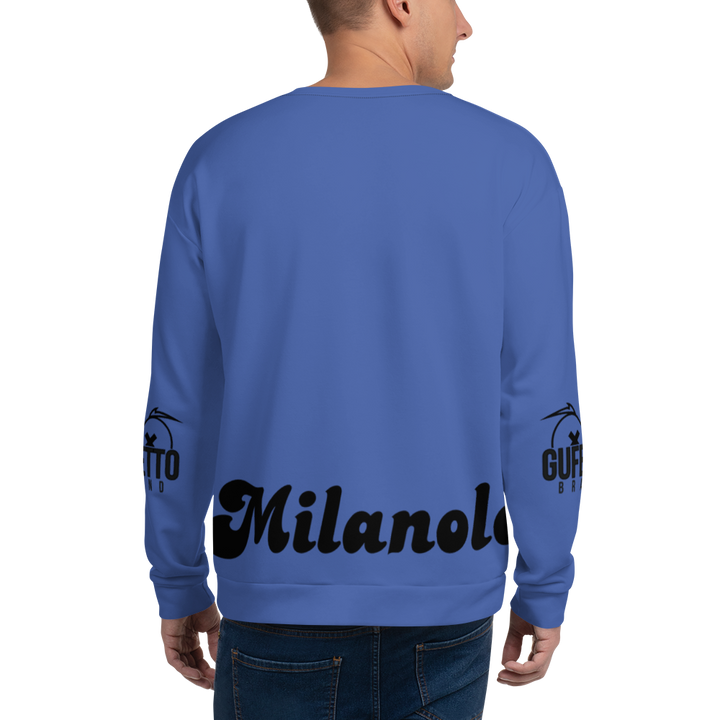 Felpa unisex Uomo/Donna MILANOLO - Gufetto Brand