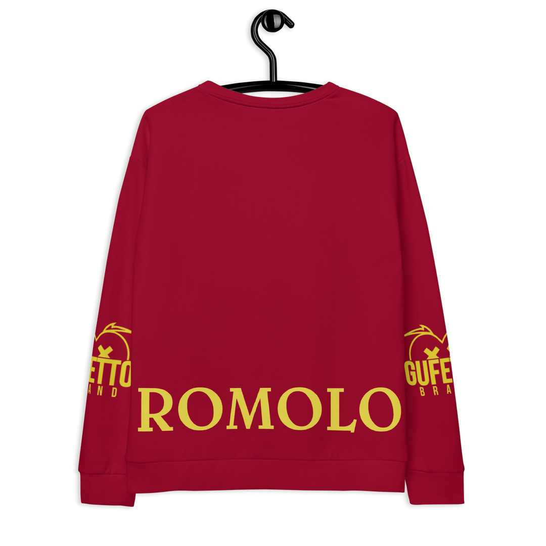 Felpa unisex Uomo/Donna ROMOLO - Gufetto Brand