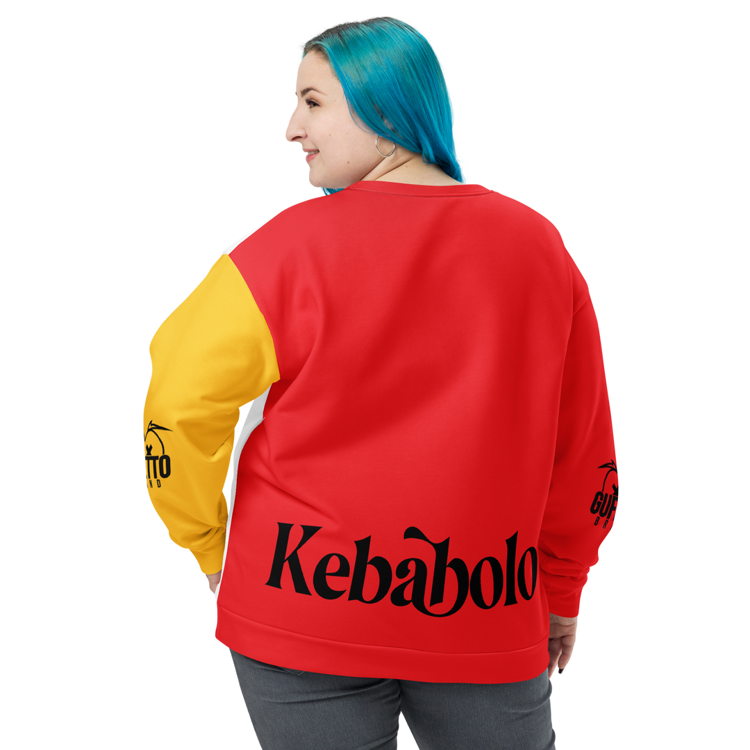 Felpa unisex Uomo/Donna KEBABOLO - Gufetto Brand