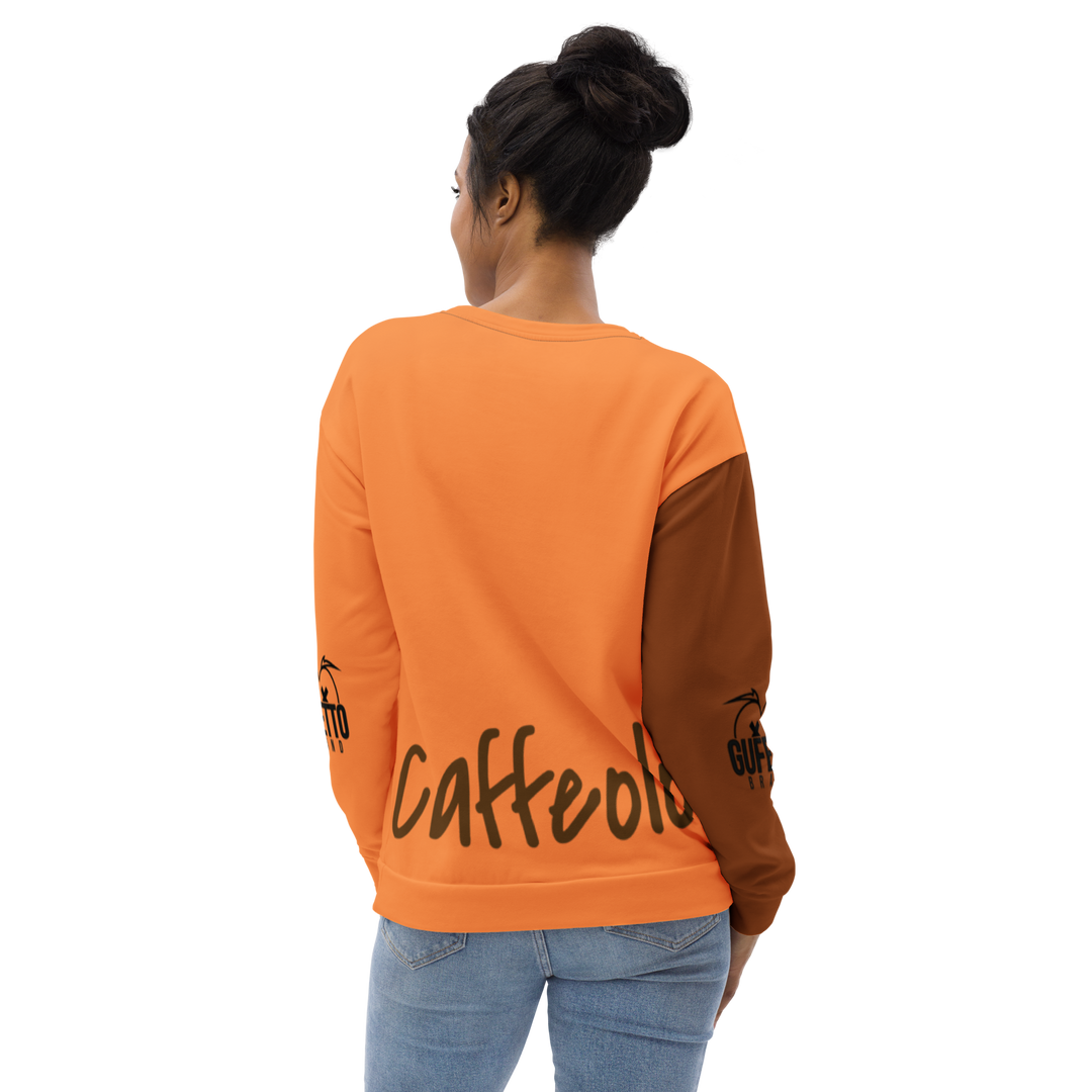 Felpa unisex Uomo/Donna CAFFEOLO 2 - Gufetto Brand