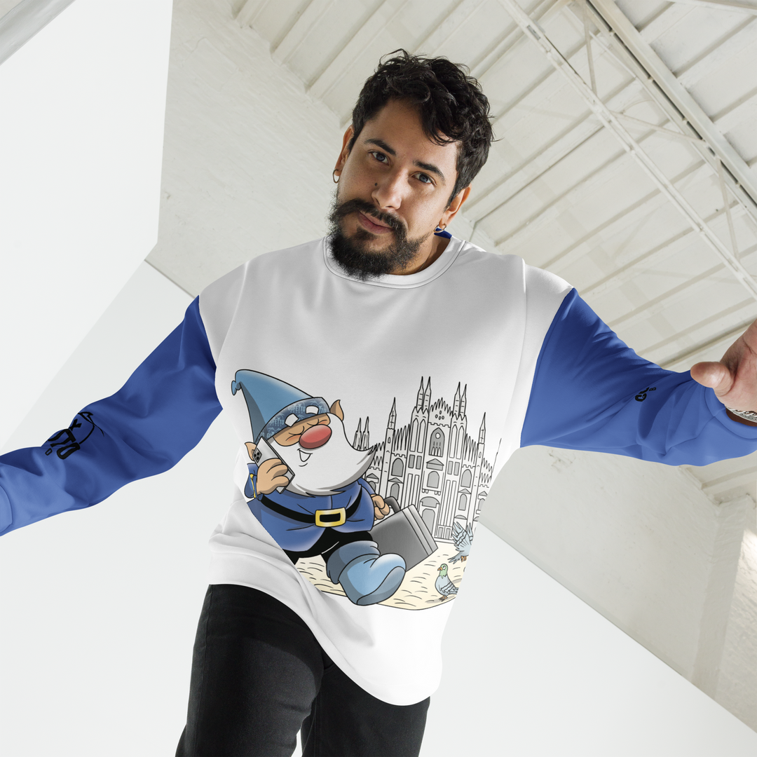 Felpa unisex Uomo/Donna MILANOLO - Gufetto Brand