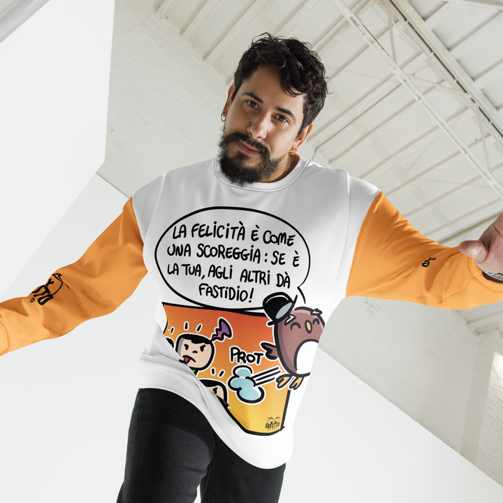 Felpa unisex Uomo/Donna SCOREGGIA - Gufetto Brand