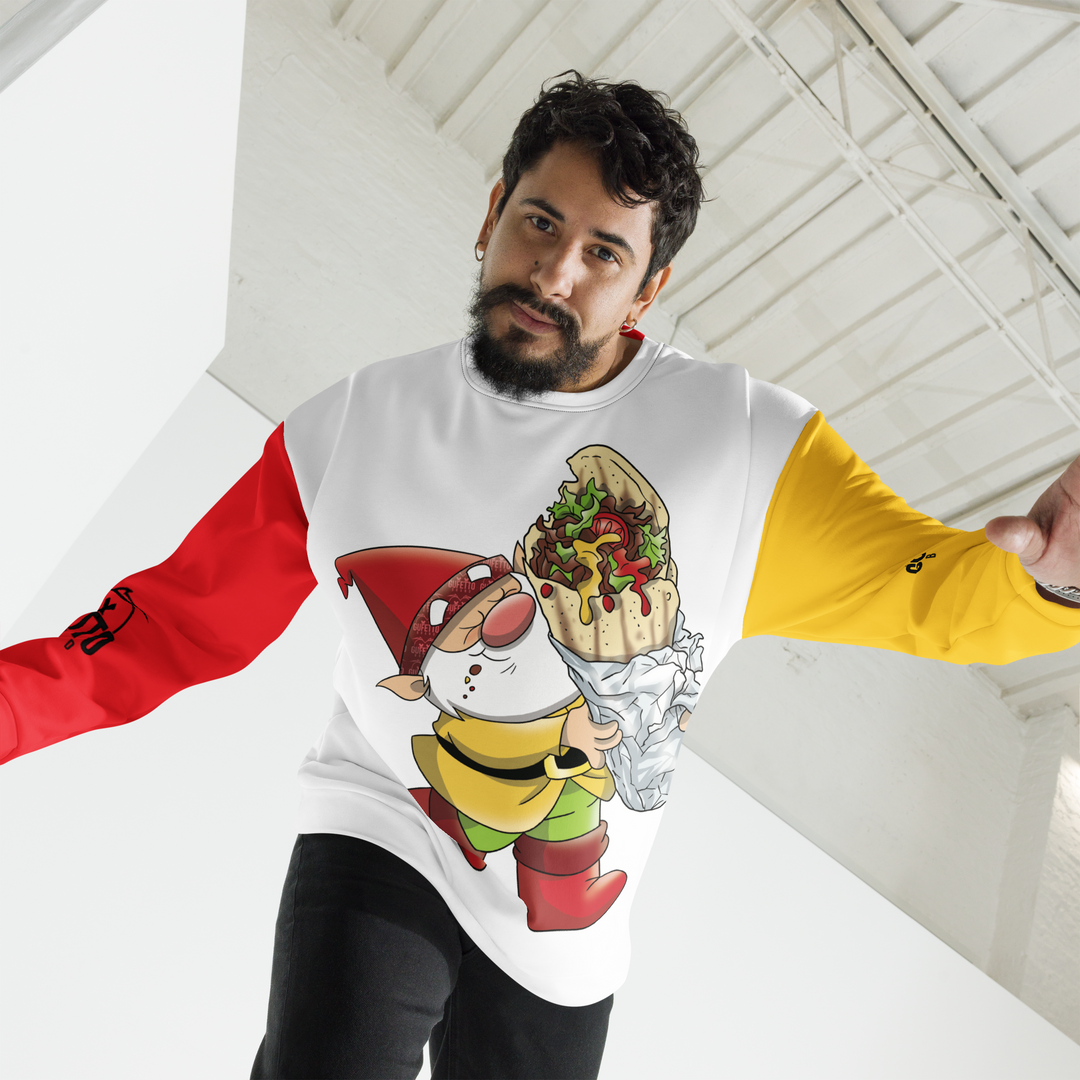 Felpa unisex Uomo/Donna KEBABOLO - Gufetto Brand