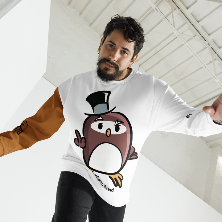 Felpa unisex Uomo/Donna GUFETTO FUCK - Gufetto Brand