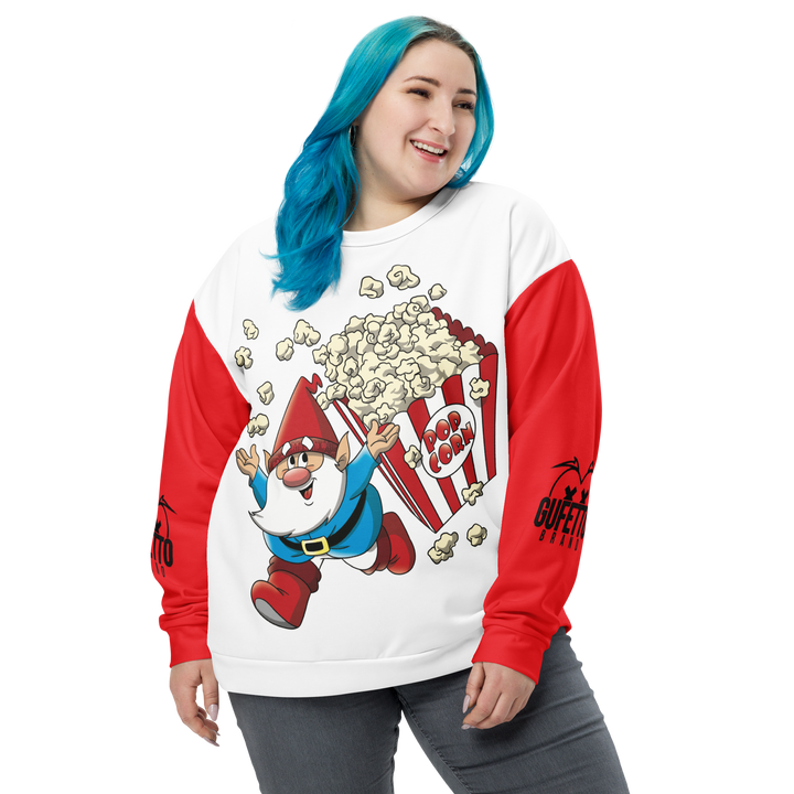 Felpa unisex Uomo/Donna POPCORNOLO - Gufetto Brand