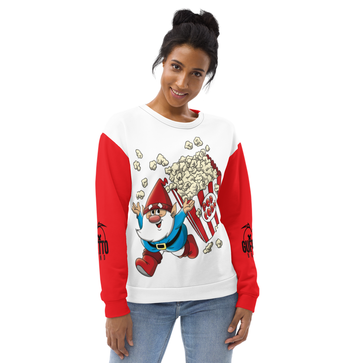 Felpa unisex Uomo/Donna POPCORNOLO - Gufetto Brand