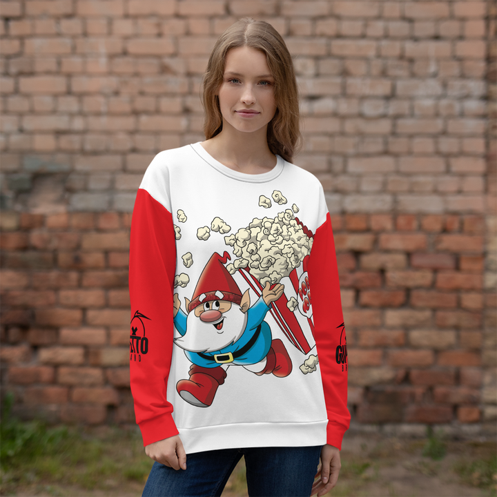 Felpa unisex Uomo/Donna POPCORNOLO - Gufetto Brand