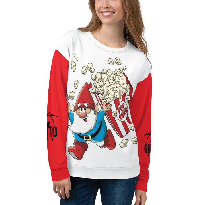 Felpa unisex Uomo/Donna POPCORNOLO - Gufetto Brand