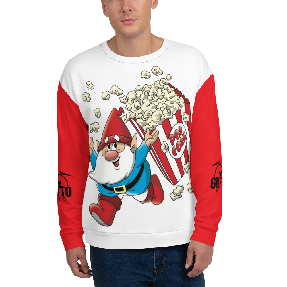 Felpa unisex Uomo/Donna POPCORNOLO - Gufetto Brand