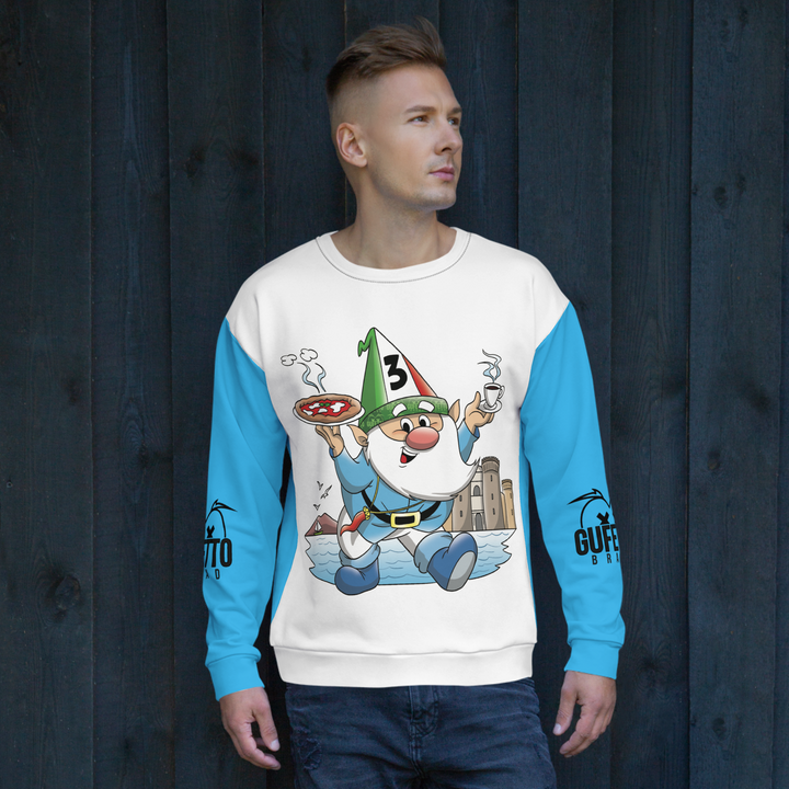 Felpa unisex Uomo/Donna NAPOLO - Gufetto Brand