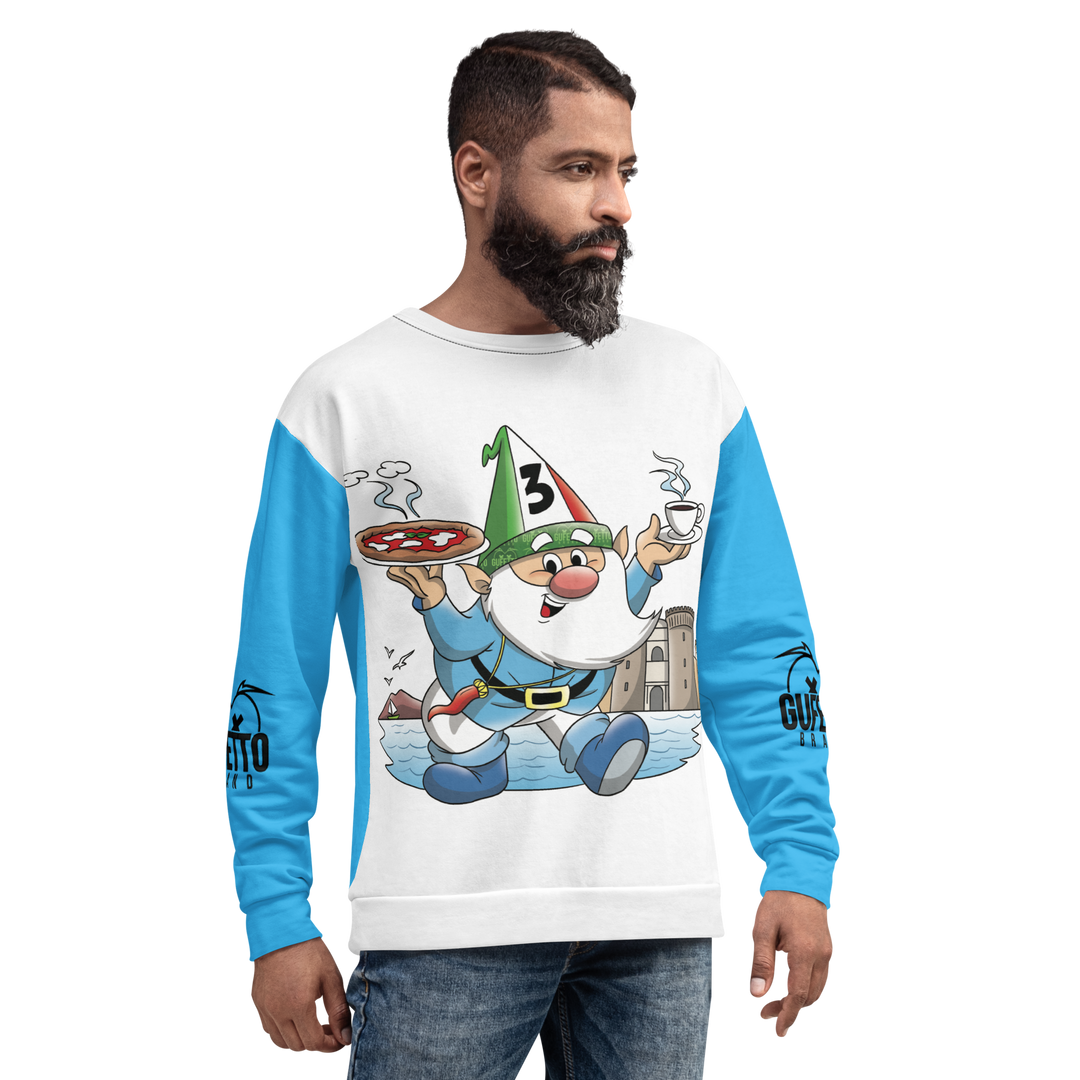 Felpa unisex Uomo/Donna NAPOLO - Gufetto Brand